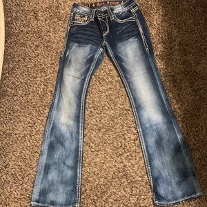 Boot Cut Rock Revival Jeans. Size 27.